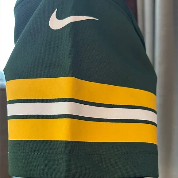 Youth size Small (8) Green and Gold Jersey with Number 12 New with tags - Picture 9 of 16